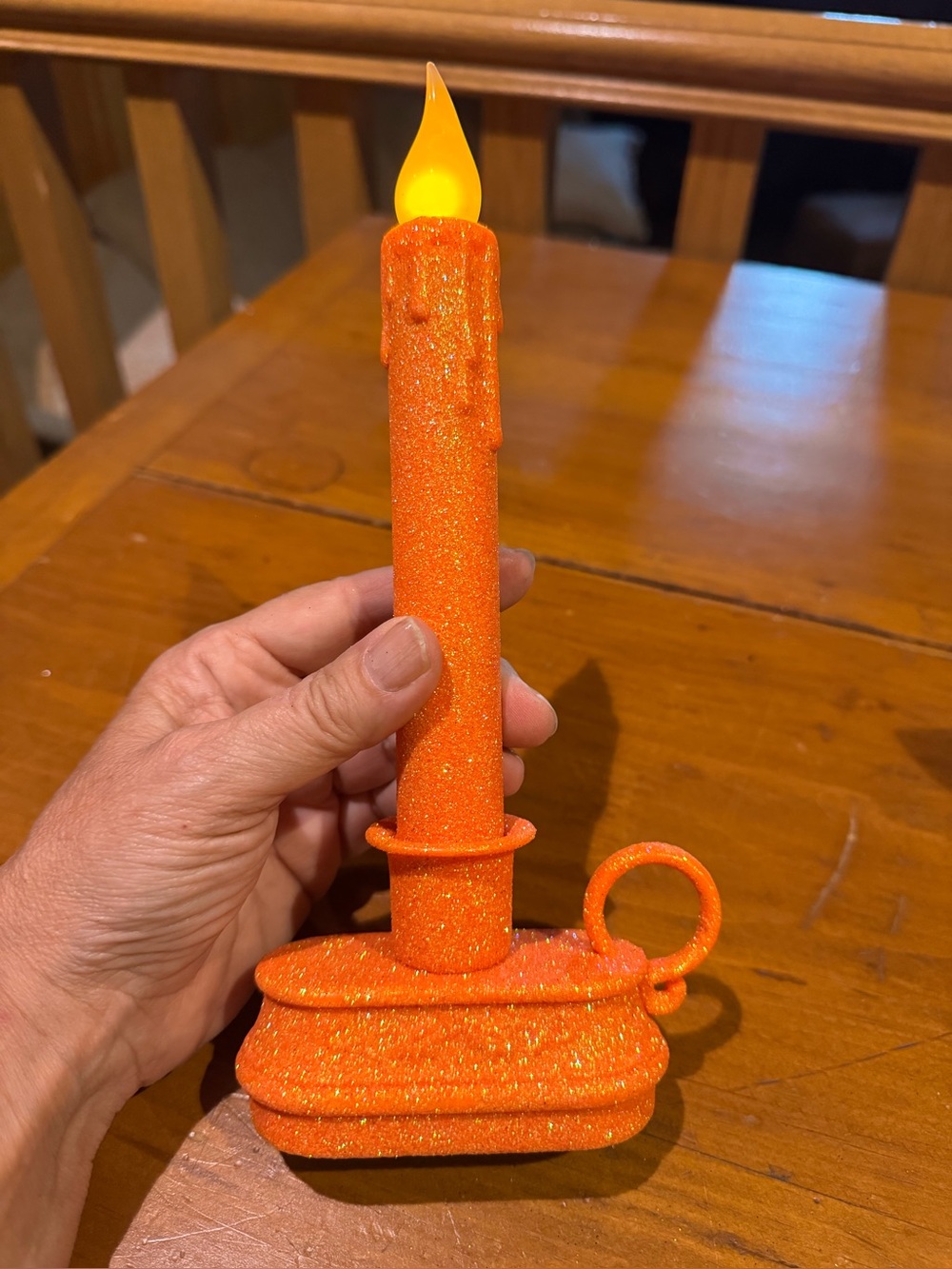 HALLOWEEN CANDLES - 4 flickering Halloween candles - NWT